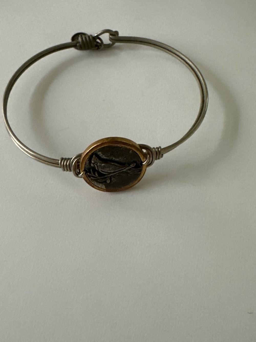 Gold and Silver Two-Tone Cardinal Bracelet